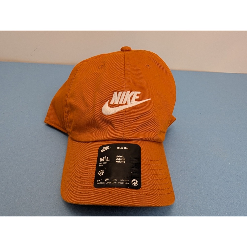 Nike Unstructured Future Cap Campfire Orange Adult Unisex Sz M/L FB5368-893 New